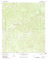 Piave Mississippi Historical topographic map, 1:24000 scale, 7.5 X 7.5 Minute, Year 1964