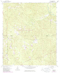 Piave Mississippi Historical topographic map, 1:24000 scale, 7.5 X 7.5 Minute, Year 1964