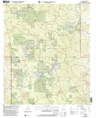 Piave Mississippi Historical topographic map, 1:24000 scale, 7.5 X 7.5 Minute, Year 2000