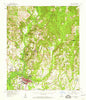 Picayune Mississippi Historical topographic map, 1:62500 scale, 15 X 15 Minute, Year 1958