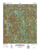Plattsburg Mississippi Historical topographic map, 1:24000 scale, 7.5 X 7.5 Minute, Year 2012