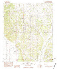 Pleasant Grove Mississippi Historical topographic map, 1:24000 scale, 7.5 X 7.5 Minute, Year 1983