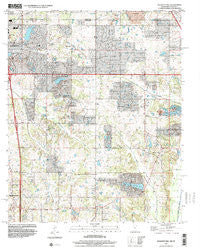 Pleasant Hill Mississippi Historical topographic map, 1:24000 scale, 7.5 X 7.5 Minute, Year 1996