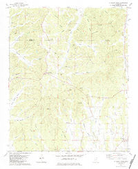 Pleasant Ridge Mississippi Historical topographic map, 1:24000 scale, 7.5 X 7.5 Minute, Year 1982