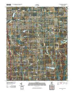 Pleasant Hill Mississippi Historical topographic map, 1:24000 scale, 7.5 X 7.5 Minute, Year 2010