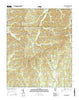 Pleasant Ridge Mississippi Current topographic map, 1:24000 scale, 7.5 X 7.5 Minute, Year 2015