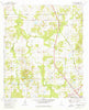 Pocahontas Mississippi Historical topographic map, 1:24000 scale, 7.5 X 7.5 Minute, Year 1980