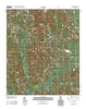 Polkville Mississippi Historical topographic map, 1:24000 scale, 7.5 X 7.5 Minute, Year 2012
