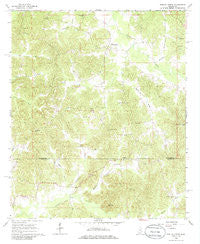 Poplar Creek Mississippi Historical topographic map, 1:24000 scale, 7.5 X 7.5 Minute, Year 1966