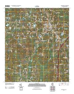 Poplarville Mississippi Historical topographic map, 1:24000 scale, 7.5 X 7.5 Minute, Year 2012
