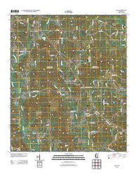Post Mississippi Historical topographic map, 1:24000 scale, 7.5 X 7.5 Minute, Year 2012