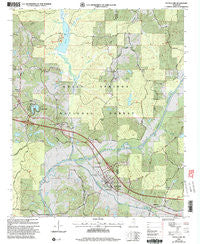 Potts Camp Mississippi Historical topographic map, 1:24000 scale, 7.5 X 7.5 Minute, Year 2000