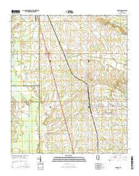 Prairie Mississippi Current topographic map, 1:24000 scale, 7.5 X 7.5 Minute, Year 2015