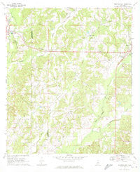 Prentiss West Mississippi Historical topographic map, 1:24000 scale, 7.5 X 7.5 Minute, Year 1970