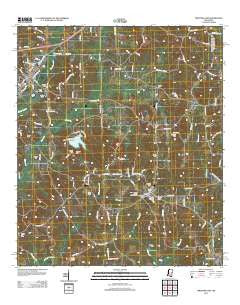 Prentiss East Mississippi Historical topographic map, 1:24000 scale, 7.5 X 7.5 Minute, Year 2012