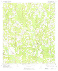 Pricedale Mississippi Historical topographic map, 1:24000 scale, 7.5 X 7.5 Minute, Year 1972