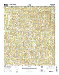 Progress Mississippi Current topographic map, 1:24000 scale, 7.5 X 7.5 Minute, Year 2015