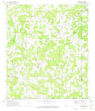 Progress Mississippi Historical topographic map, 1:24000 scale, 7.5 X 7.5 Minute, Year 1972