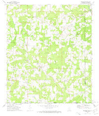 Progress Mississippi Historical topographic map, 1:24000 scale, 7.5 X 7.5 Minute, Year 1972