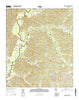 Queens Hill Lake Mississippi Current topographic map, 1:24000 scale, 7.5 X 7.5 Minute, Year 2015