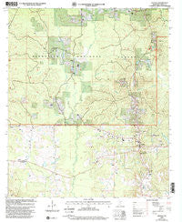 Raleigh Mississippi Historical topographic map, 1:24000 scale, 7.5 X 7.5 Minute, Year 2000