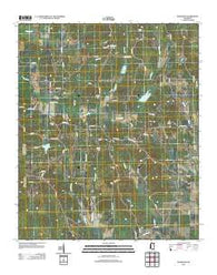 Randolph Mississippi Historical topographic map, 1:24000 scale, 7.5 X 7.5 Minute, Year 2012