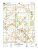 Rattlesnake Bayou Mississippi Current topographic map, 1:24000 scale, 7.5 X 7.5 Minute, Year 2015