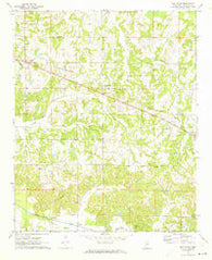 Red Banks Mississippi Historical topographic map, 1:24000 scale, 7.5 X 7.5 Minute, Year 1971