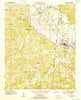 Red Bay Alabama Historical topographic map, 1:24000 scale, 7.5 X 7.5 Minute, Year 1951