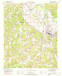Red Bay Alabama Historical topographic map, 1:24000 scale, 7.5 X 7.5 Minute, Year 1951