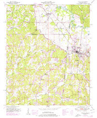 Red Bay Alabama Historical topographic map, 1:24000 scale, 7.5 X 7.5 Minute, Year 1951