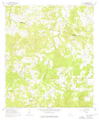 Red Lick Mississippi Historical topographic map, 1:24000 scale, 7.5 X 7.5 Minute, Year 1963