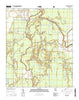 Red Rock Mississippi Current topographic map, 1:24000 scale, 7.5 X 7.5 Minute, Year 2015