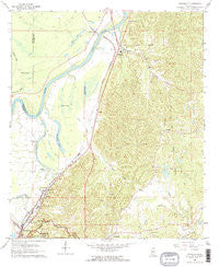 Redwood Mississippi Historical topographic map, 1:24000 scale, 7.5 X 7.5 Minute, Year 1962