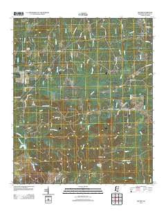 Reform Mississippi Historical topographic map, 1:24000 scale, 7.5 X 7.5 Minute, Year 2012