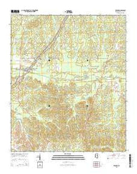 Reform Mississippi Current topographic map, 1:24000 scale, 7.5 X 7.5 Minute, Year 2015