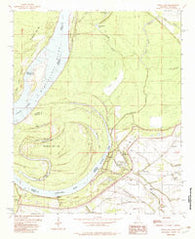 Rena Lara Mississippi Historical topographic map, 1:24000 scale, 7.5 X 7.5 Minute, Year 1982