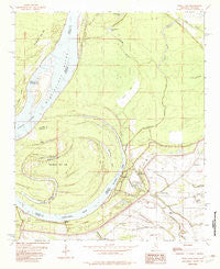 Rena Lara Mississippi Historical topographic map, 1:24000 scale, 7.5 X 7.5 Minute, Year 1982