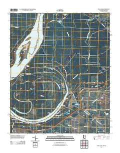 Rena Lara Mississippi Historical topographic map, 1:24000 scale, 7.5 X 7.5 Minute, Year 2011
