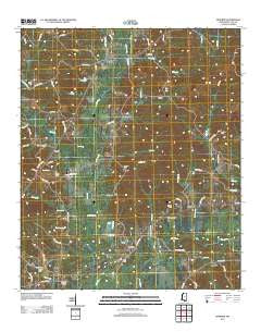 Renfroe Mississippi Historical topographic map, 1:24000 scale, 7.5 X 7.5 Minute, Year 2012