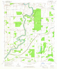 Richey Mississippi Historical topographic map, 1:24000 scale, 7.5 X 7.5 Minute, Year 1965