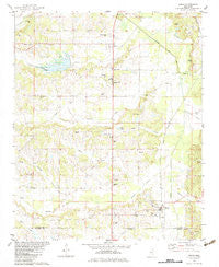Rienzi Mississippi Historical topographic map, 1:24000 scale, 7.5 X 7.5 Minute, Year 1982