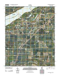 Robinsonville Mississippi Historical topographic map, 1:24000 scale, 7.5 X 7.5 Minute, Year 2012