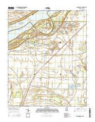 Robinsonville Mississippi Current topographic map, 1:24000 scale, 7.5 X 7.5 Minute, Year 2015