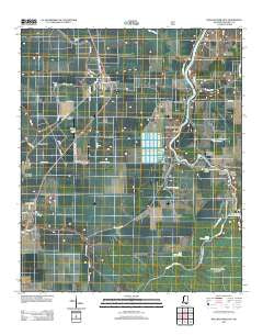 Rolling Fork East Mississippi Historical topographic map, 1:24000 scale, 7.5 X 7.5 Minute, Year 2012