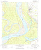 Rosedale Mississippi Historical topographic map, 1:24000 scale, 7.5 X 7.5 Minute, Year 1972