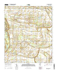 Round Lake Mississippi Current topographic map, 1:24000 scale, 7.5 X 7.5 Minute, Year 2015