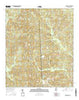 Rounsaville Mississippi Current topographic map, 1:24000 scale, 7.5 X 7.5 Minute, Year 2015