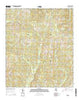 Ruth Mississippi Current topographic map, 1:24000 scale, 7.5 X 7.5 Minute, Year 2015