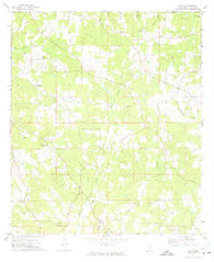Ruth Mississippi Historical topographic map, 1:24000 scale, 7.5 X 7.5 Minute, Year 1972